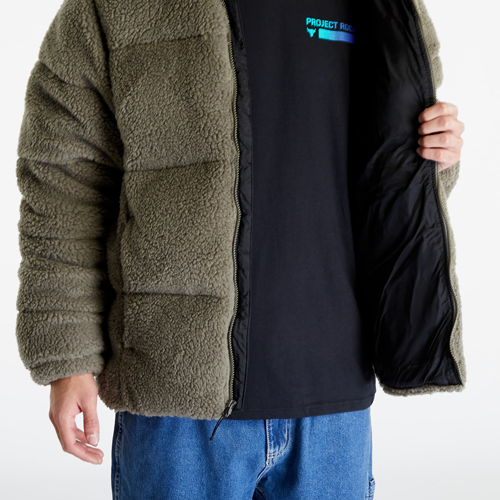 Jackets Columbia Puffect™ Sherpa Jacket Stone Green