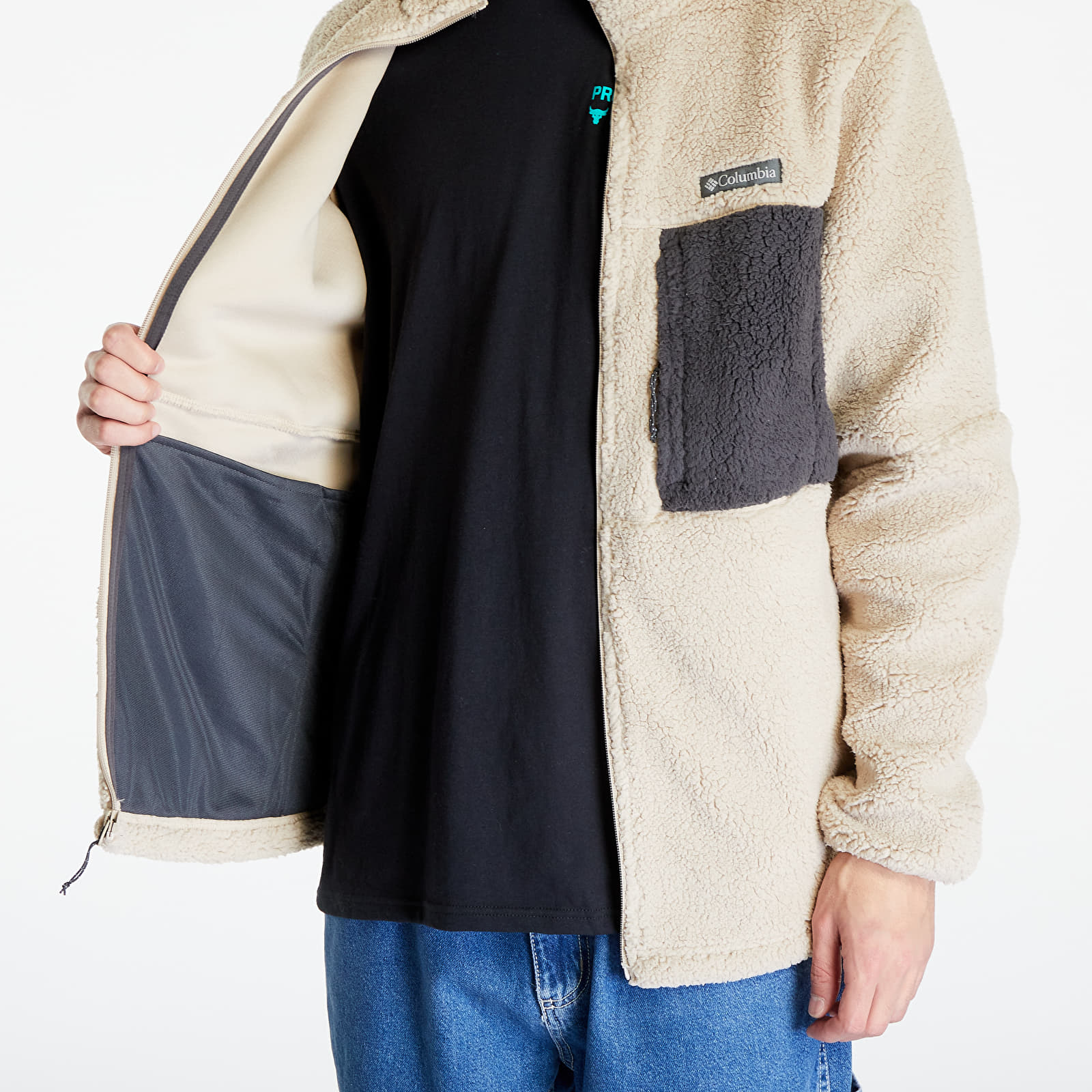 Bundy Columbia Mountainside™ Heavyweight Fleece Jacket Ancient Fossil