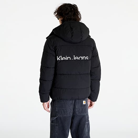 Jackets Calvin Klein Jeans Essentials Non Down Jacket Black Footshop