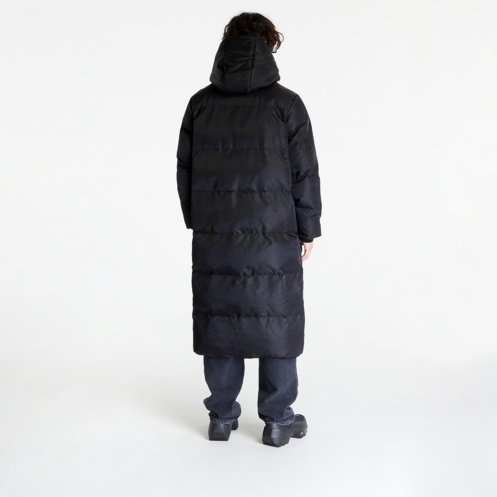 Herrenjacken Daily Paper Epuff Long Jacket Black