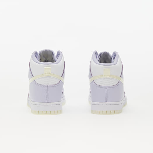 White and shop purple sneakers