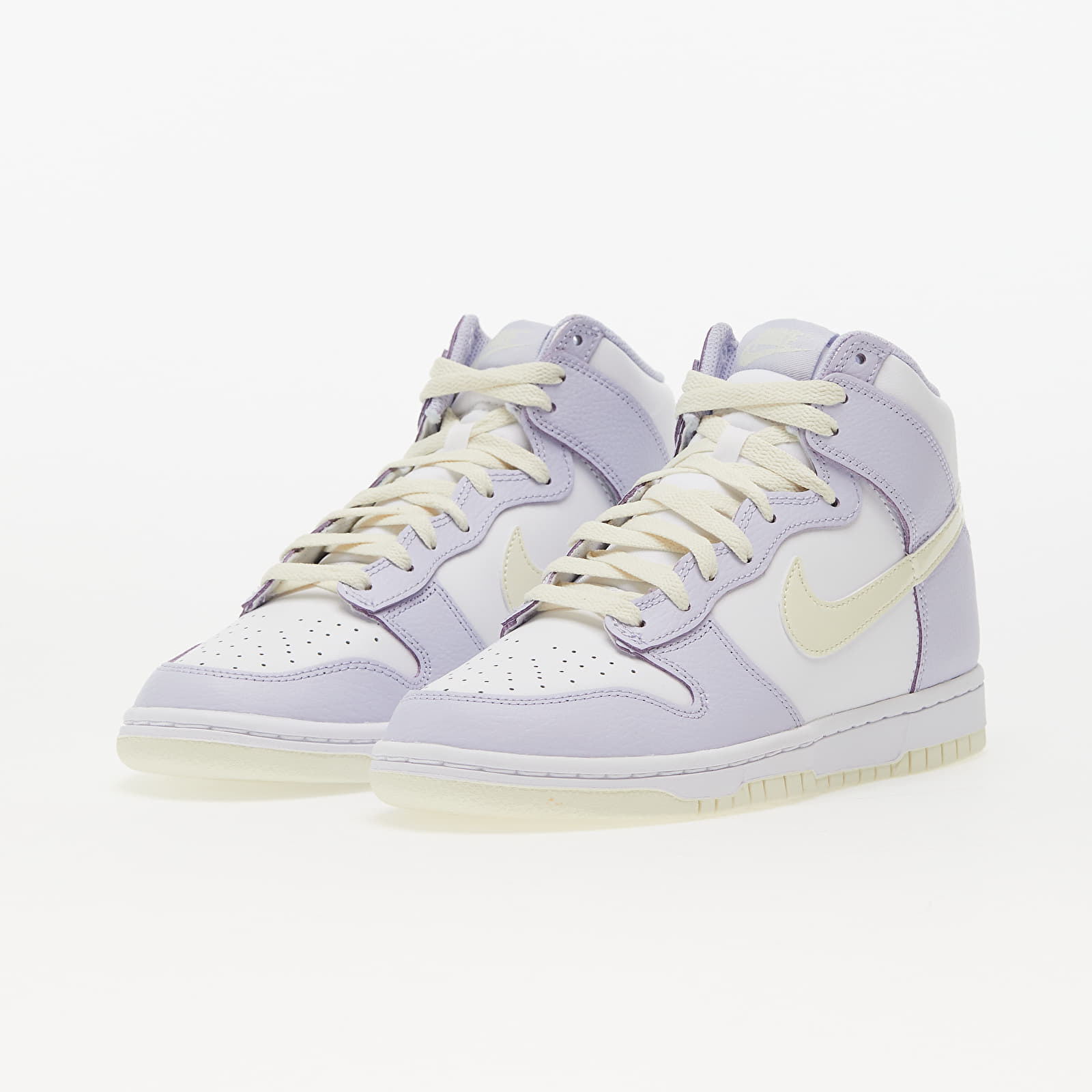 Zapatillas mujer Nike W Dunk High White Coconut Milk Oxygen Purple Footshop