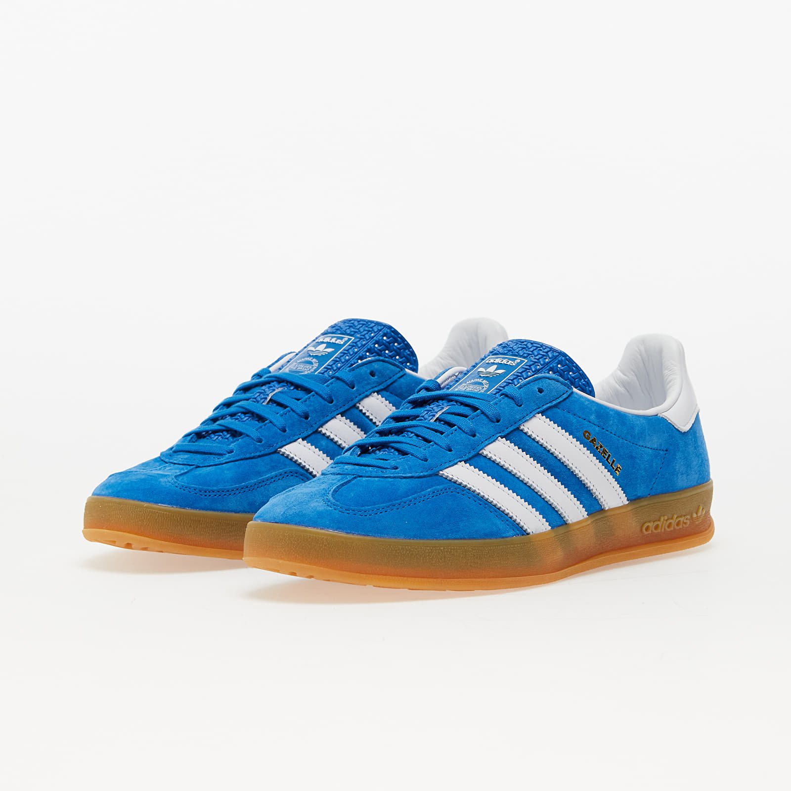 Herren Sneaker und Schuhe adidas Gazelle Indoor Blue Bird/ Ftw White/ Blue Bird