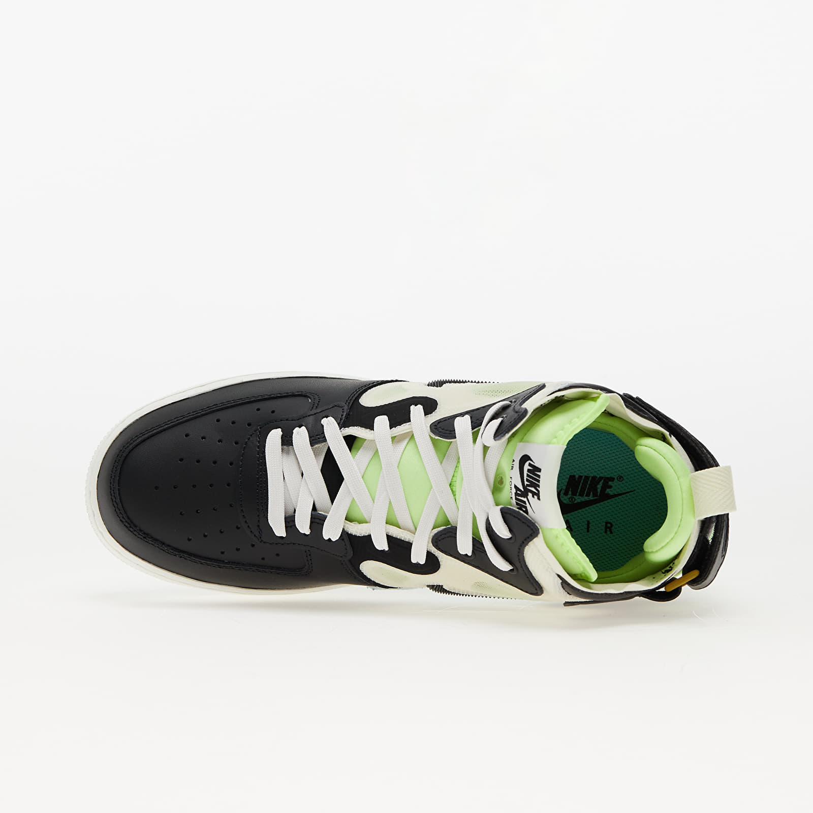 Herren Sneaker und Schuhe Nike Air Force 1 Mid React Sail/ Black-Ghost Green-Glacier Blue