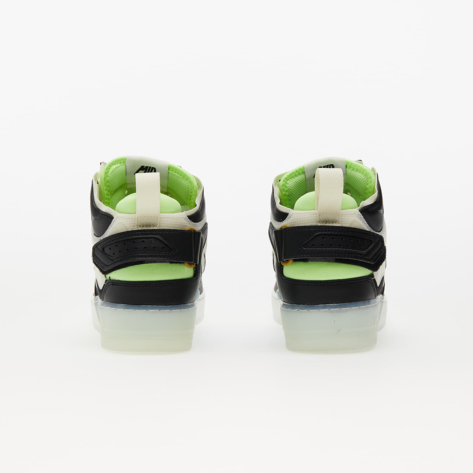 Herren Sneaker und Schuhe Nike Air Force 1 Mid React Sail/ Black-Ghost Green-Glacier Blue