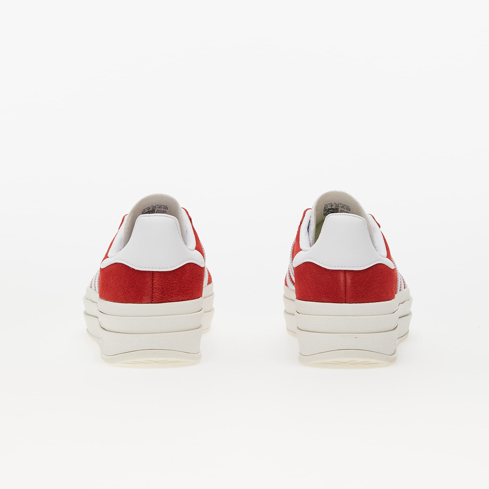 Naiste jalatsid adidas Gazelle Bold W Red/ Ftw White/ Gold Metallic