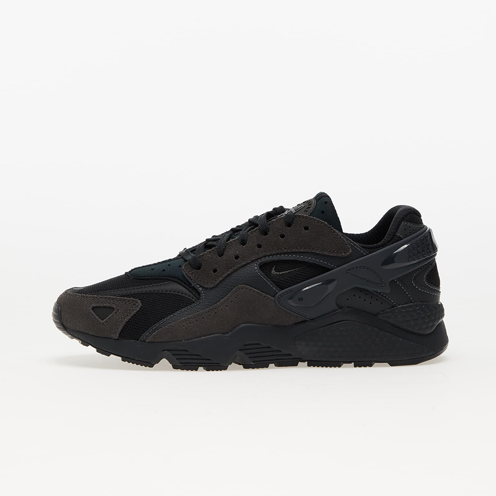 Încălțăminte și sneakerși pentru bărbați Nike Air Huarache Runner Black/ Medium Ash-Anthracite