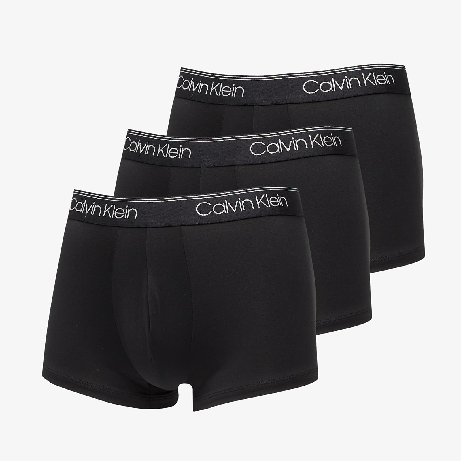Boxershorts Calvin Klein Microfiber Stretch-Low Rise Boxer 3-Pack Black
