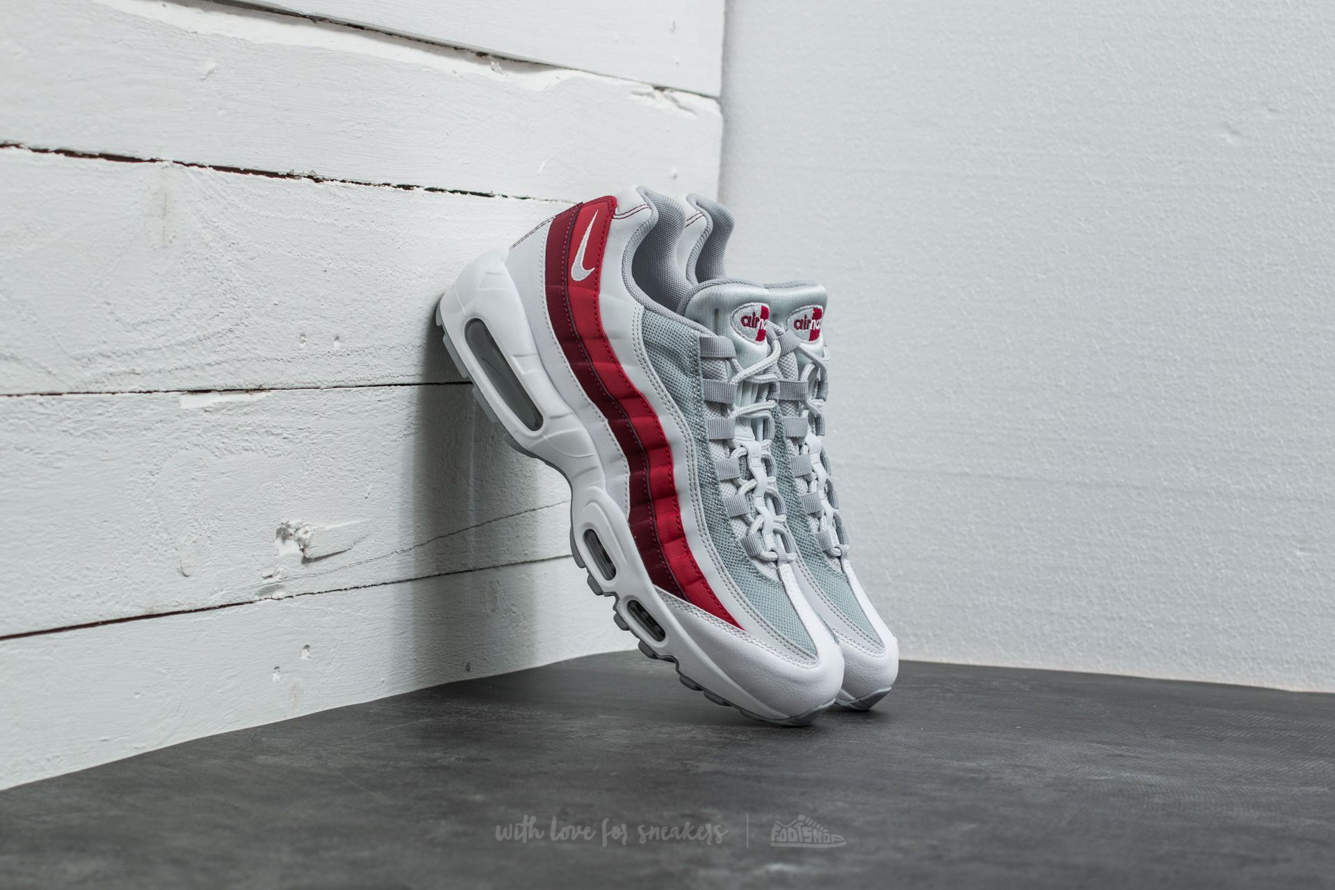 Buty męskie Nike Air Max 95 Essential White/ Wolf Grey-Pure Platinum