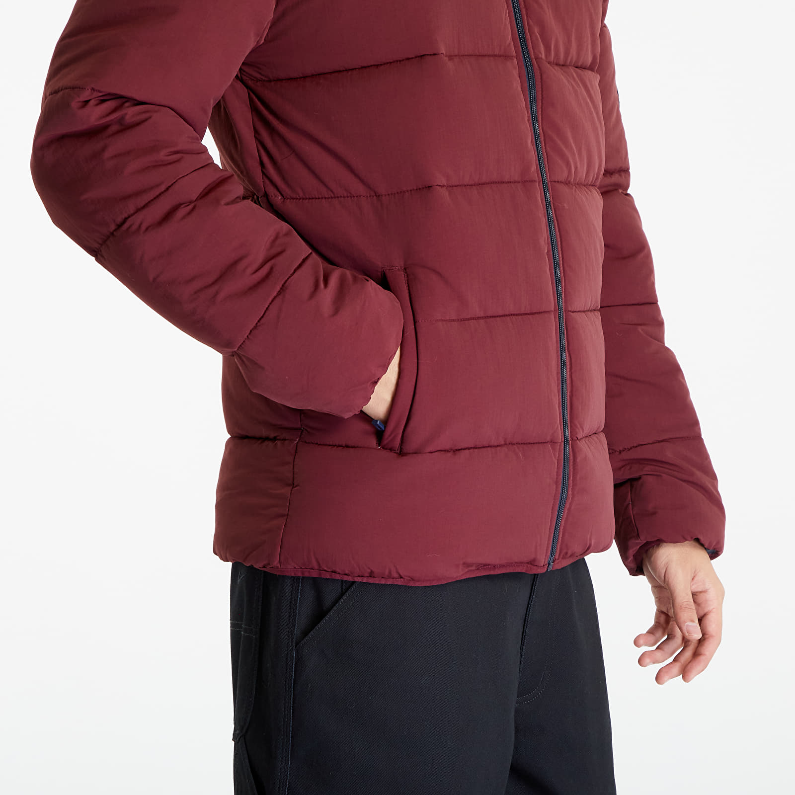 Kurtki Ellesse Nebula Down Jacket Burgundy/ Navy