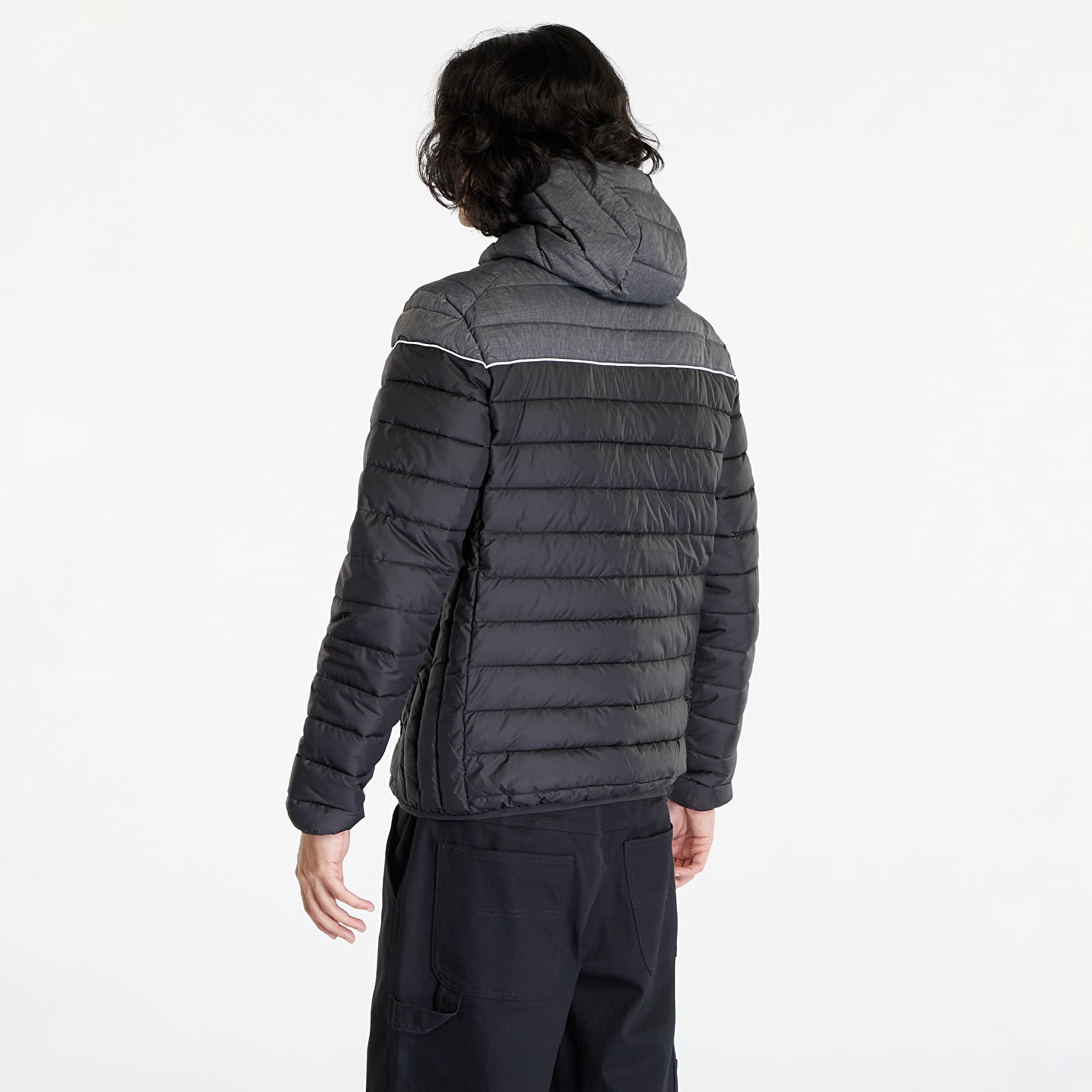 Geci Ellesse Lombardy 2 Down Jacket Dark Grey/ Black