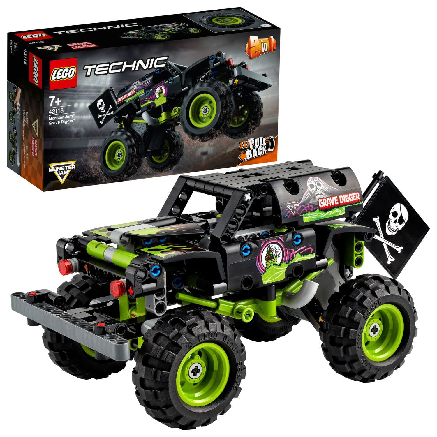 LEGO® kits LEGO® Technic 42118 Monster Jam® Grave Digger®