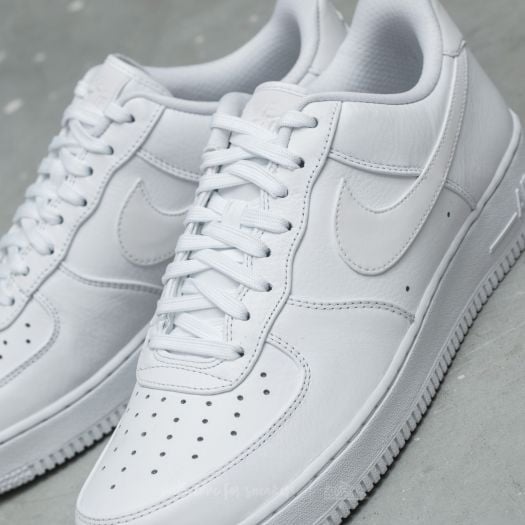 Nike air force premium white deals