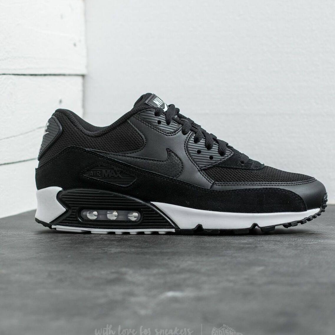 Sneakers Nike Air Max 90 Essential Black/ Black-White - 1 | YEO