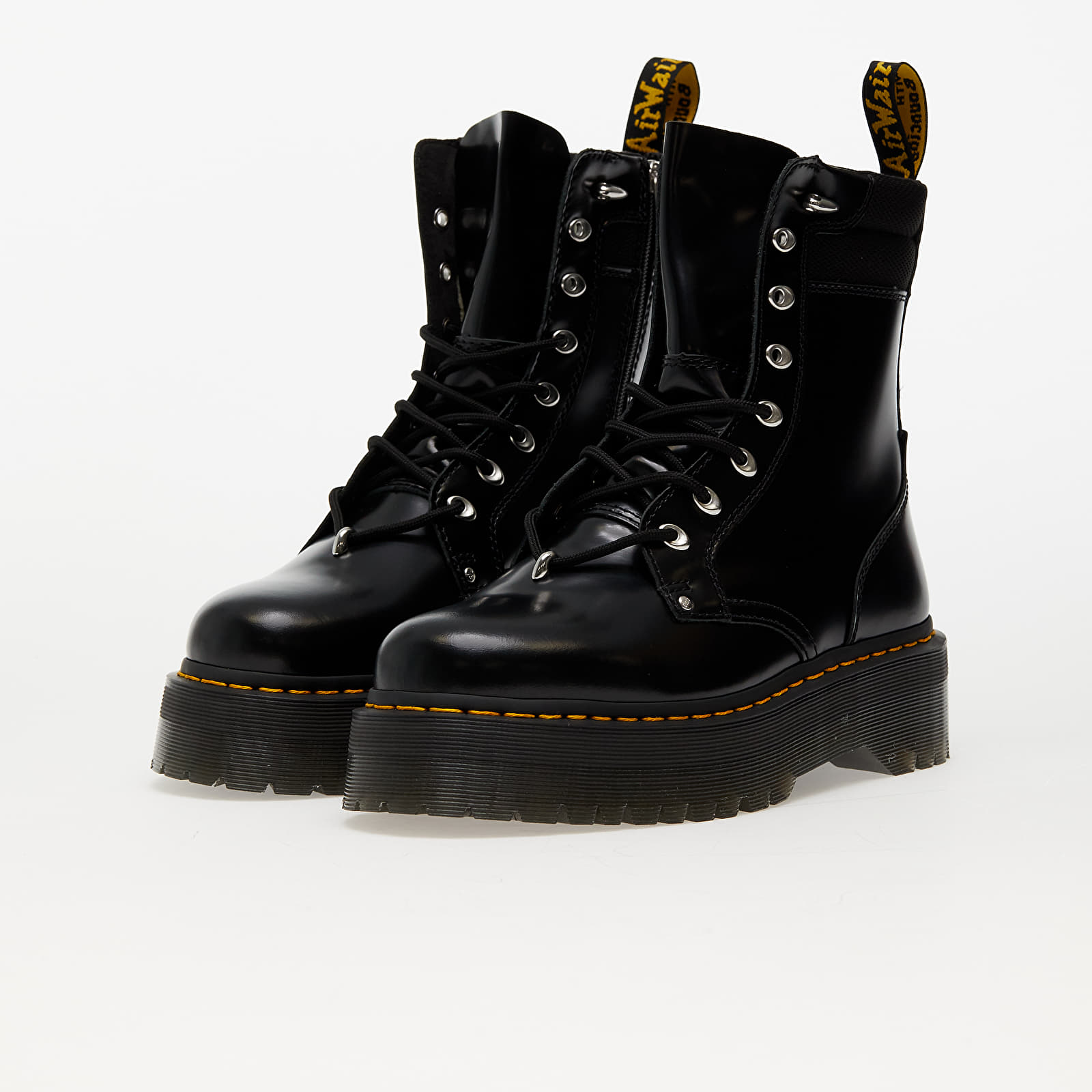 Men's shoes Dr. Martens Jadon HDW II Black Buttero & Black 100