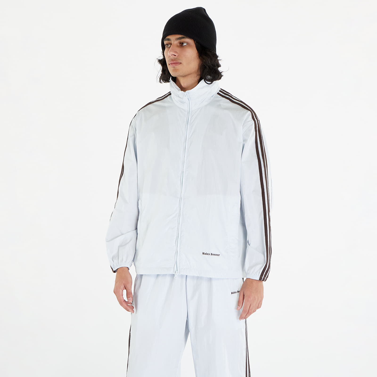 Coach Jackets adidas x Wales Bonner Nylon Track Top Blue Tint