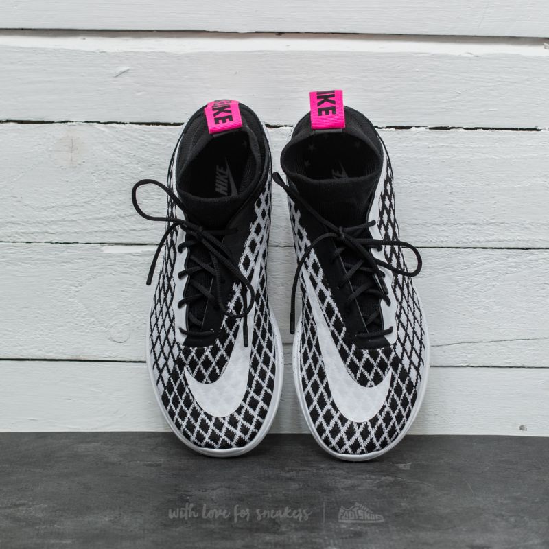 Men's shoes Nike Free Hypervenom 3 FC Flyknit Black/ White-White