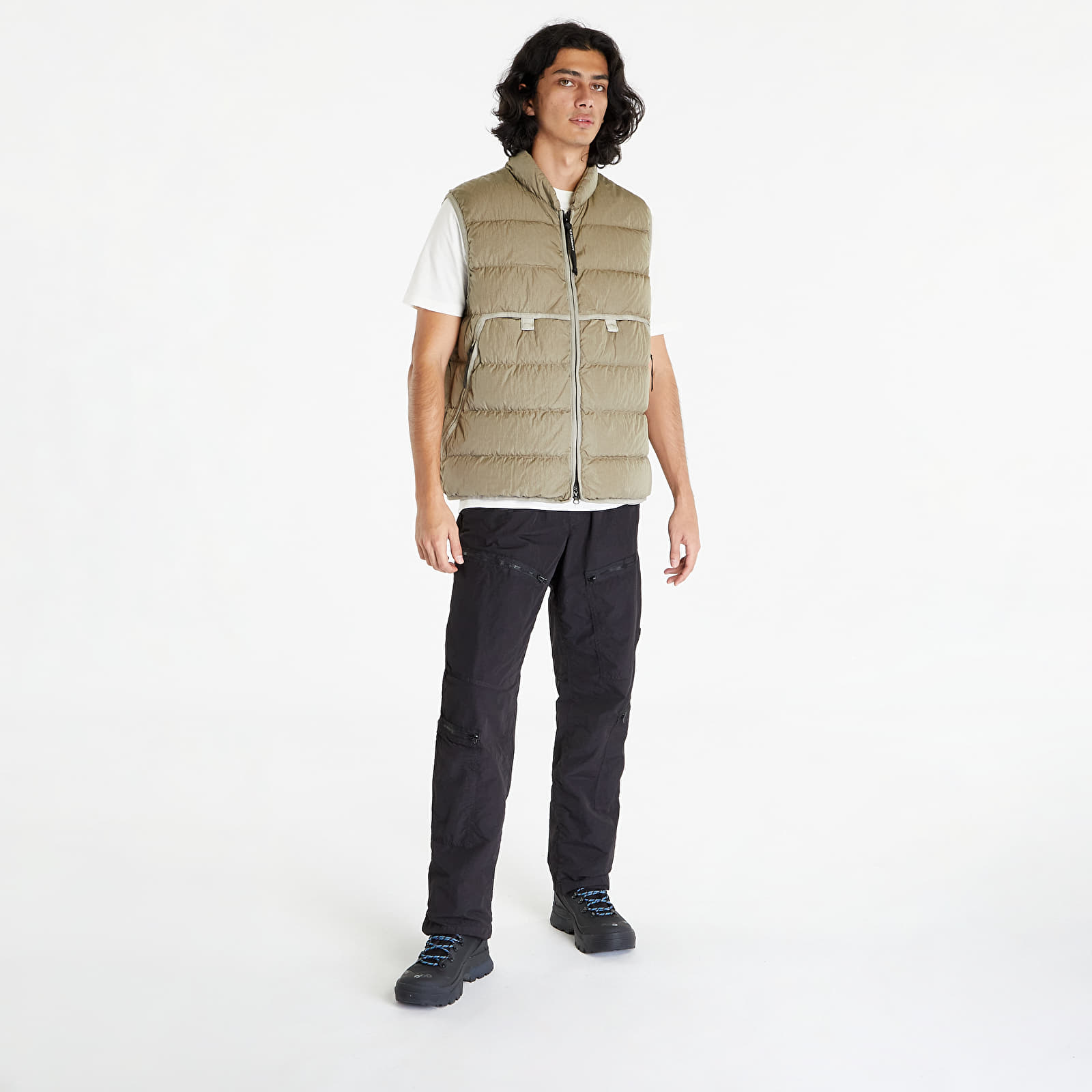 Liemenės C.P. Company Eco-Chrome R Down Vest Silver Sage