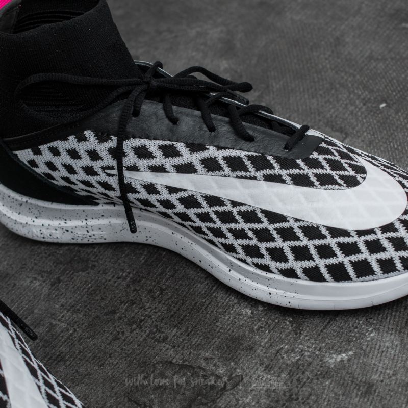 Men's shoes Nike Free Hypervenom 3 FC Flyknit Black/ White-White