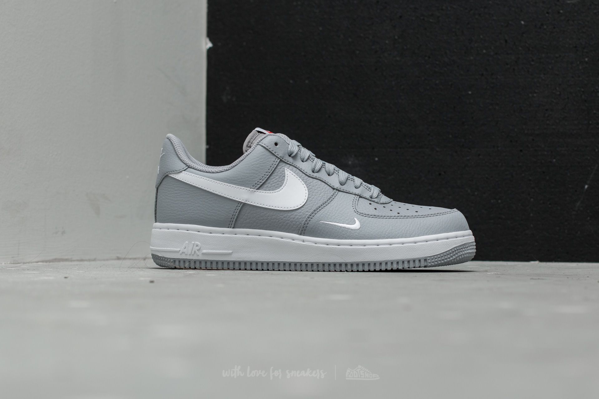 Men's shoes Nike Air Force 1 Wolf Grey/ White-White