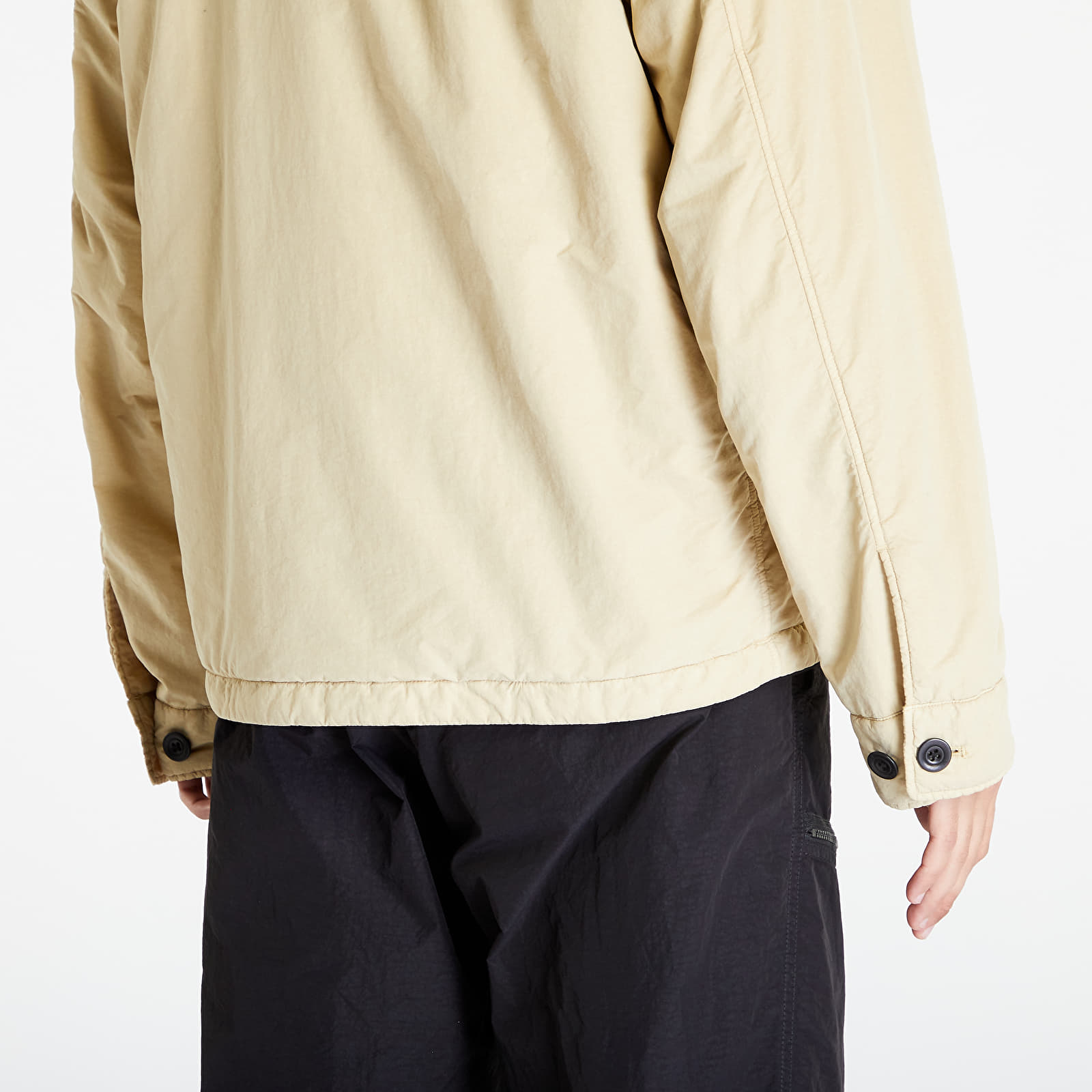 Striukės C.P. Company Flatt Nylon Hooded Jacket Mojave Desert