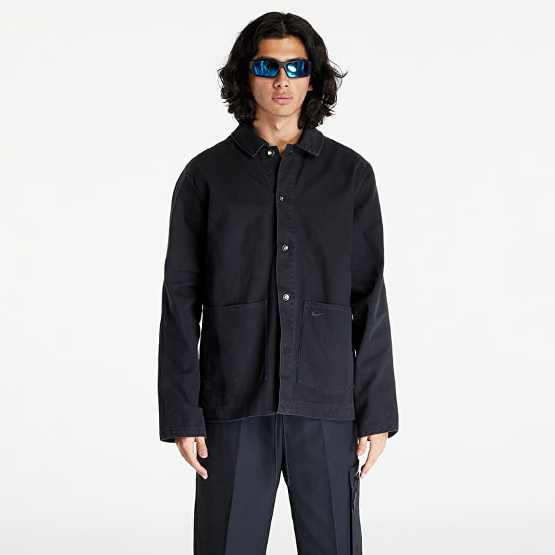 Bunda Nike Life Men's Chore Coat Jacket Black/ Black