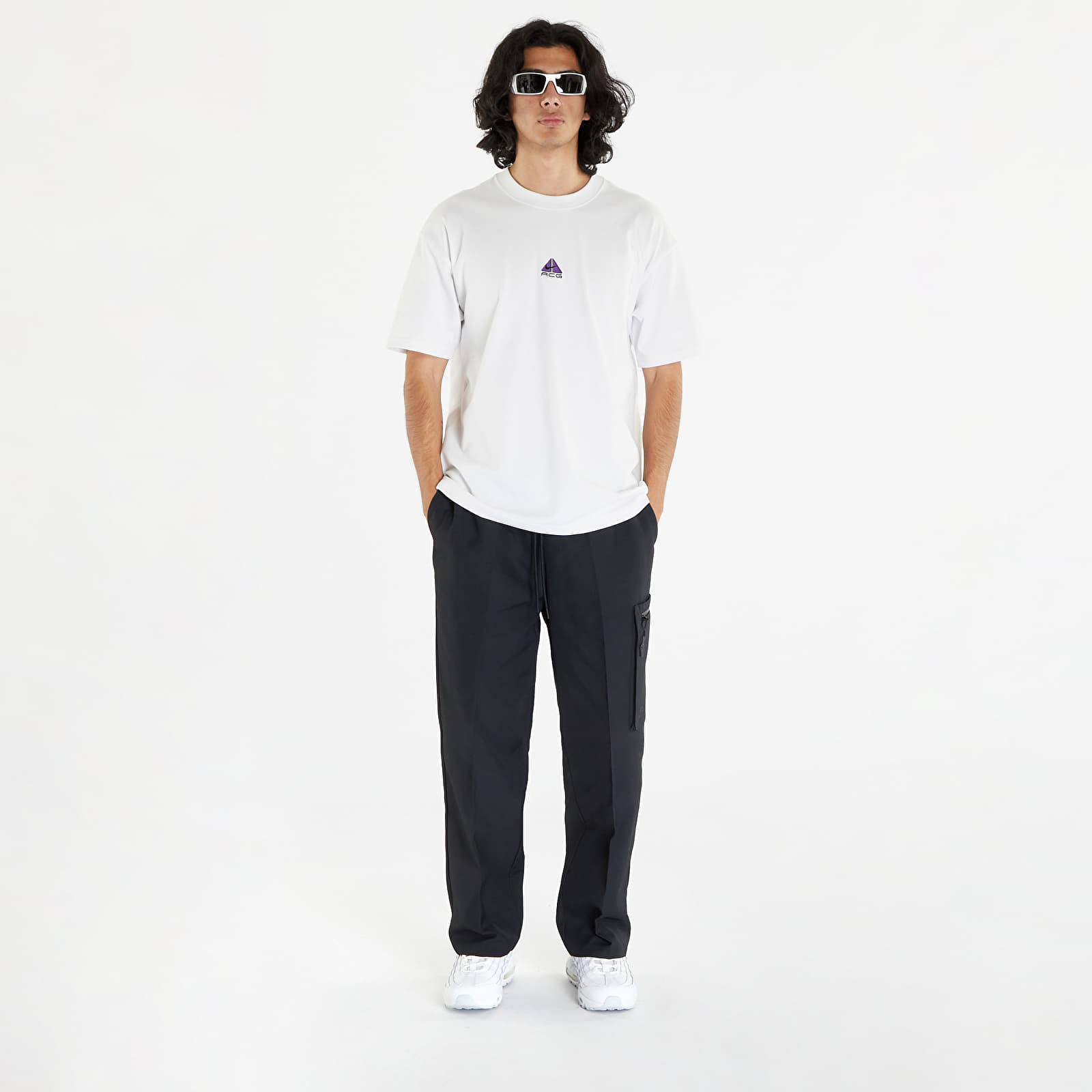 T-shirts Nike ACG T-Shirt Summit White/ Purple Cosmos