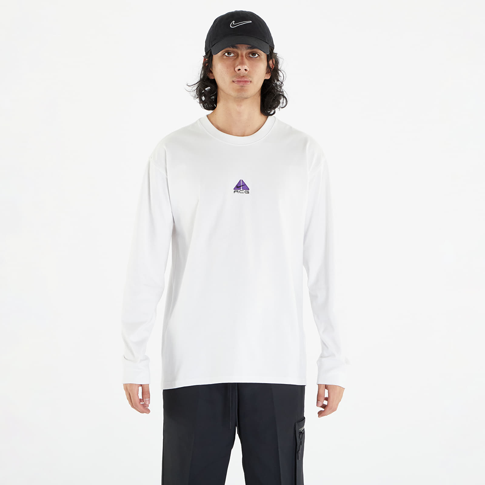 Trička Nike ACG "Lungs" Long Sleeve T-Shirt Summit White/ Black