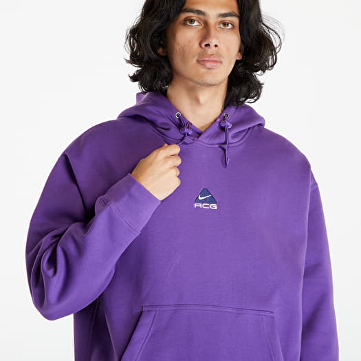 Sweatshirts Nike ACG Therma-FIT Fleece Pullover Hoodie UNISEX Purple  Cosmos/ Summit White | Footshop