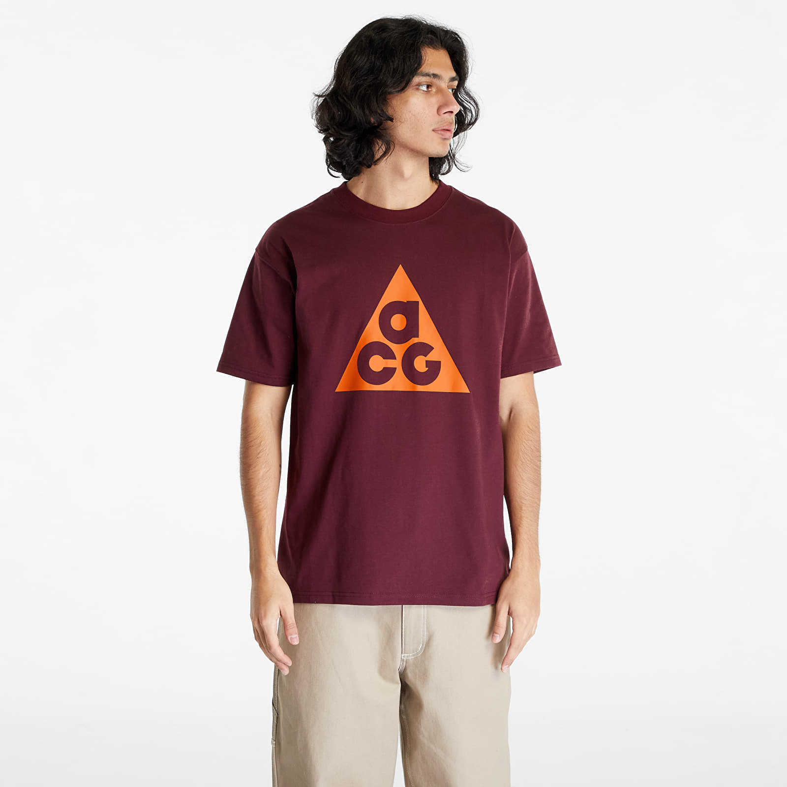 Tricou Nike ACG Short Sleeve T-Shirt Night Maroon