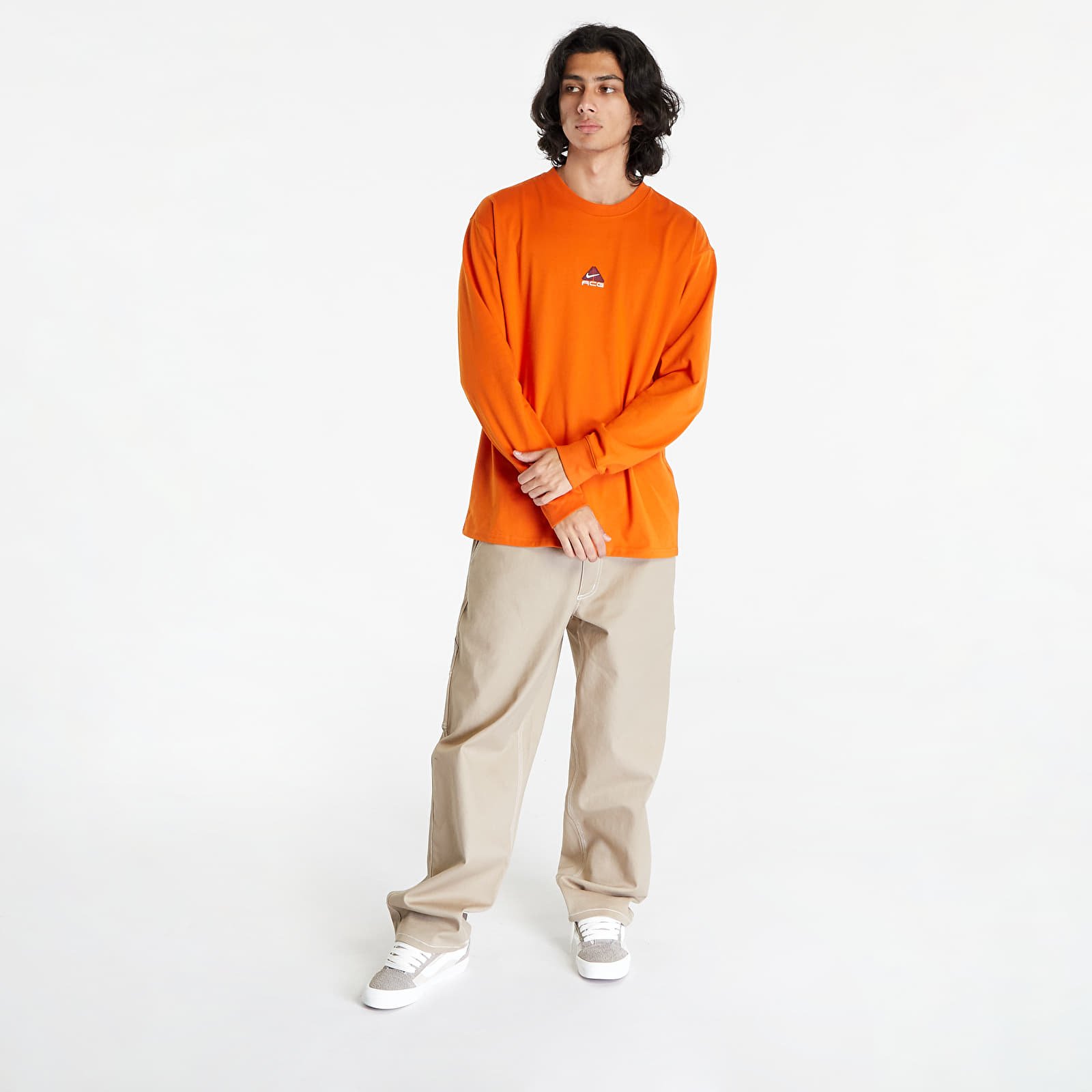 T-shirts Nike ACG "Lungs" Long-Sleeve T-Shirt Campfire Orange/ Summit White