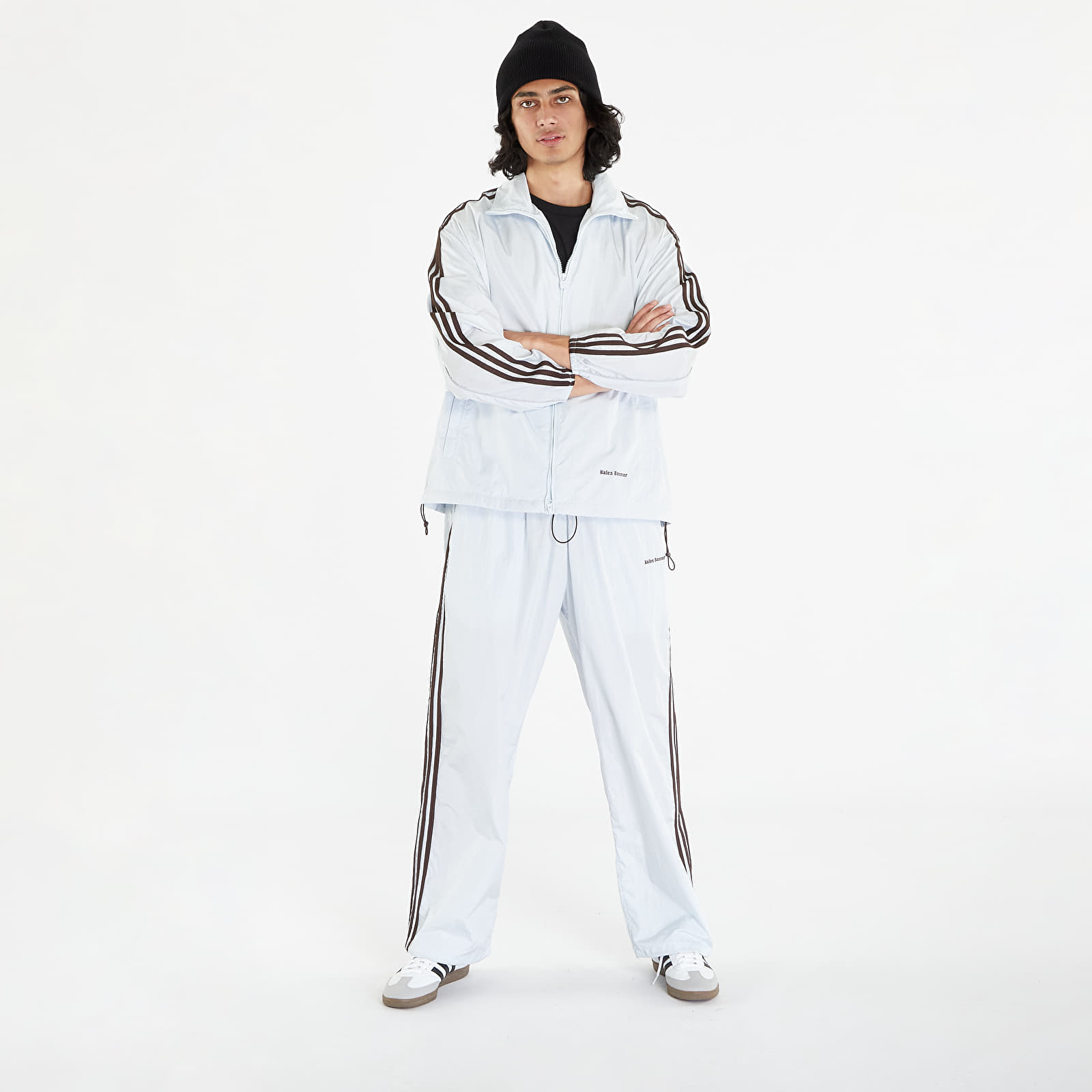 adidas x Wales Bonner Nylon Track Pant Blue Tint Footshop