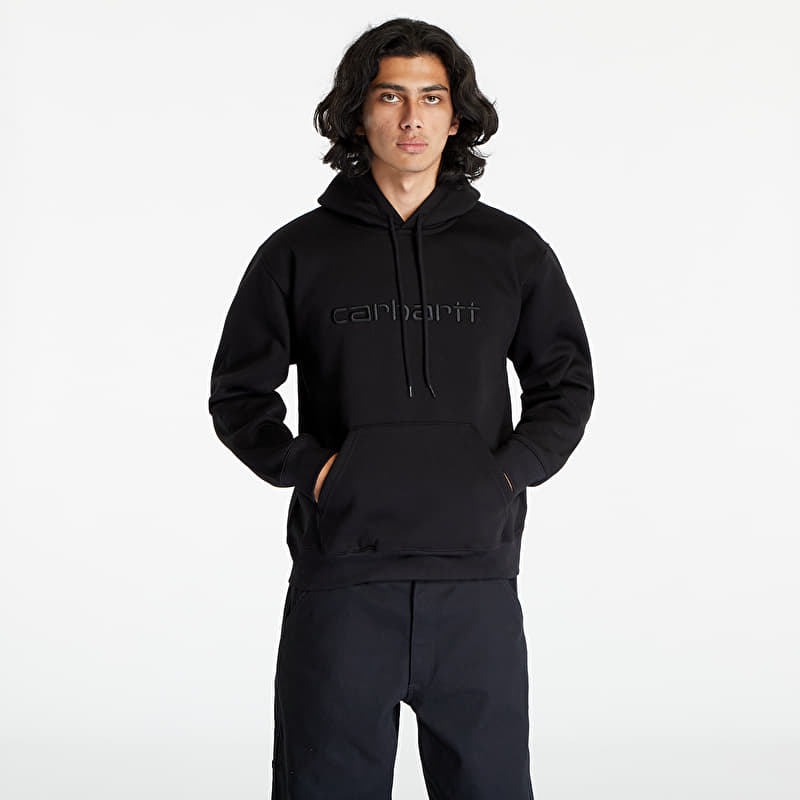 Mikina Carhartt WIP Sweatshirt Hoodie UNISEX Black/ Black