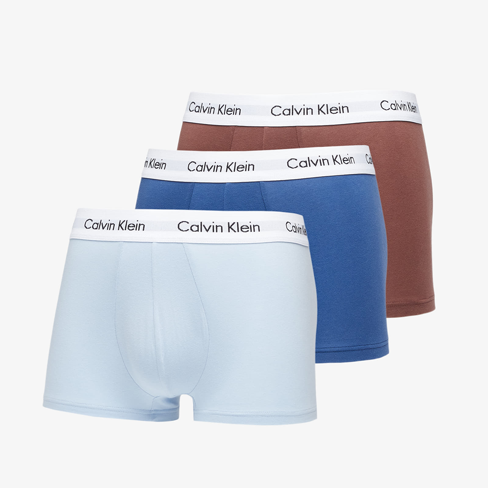 Levně Calvin Klein Cotton Stretch Classic Fit Low Rise Trunk 3-Pack Multicolor