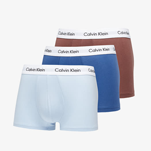 Boxer Calvin Klein Cotton Stretch Classic Fit Low Rise Trunk 3-Pack  Multicolor | Footshop