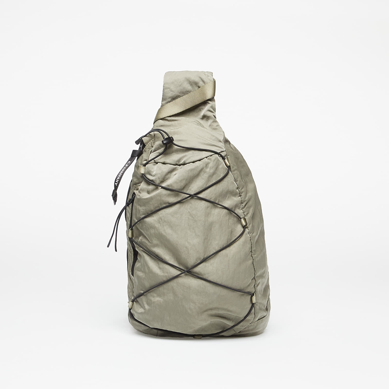 C.P. Company Nylon B Crossbody Rucksack Silver Sage