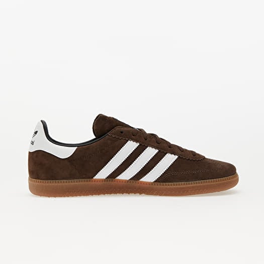 Adidas samba brown suede best sale