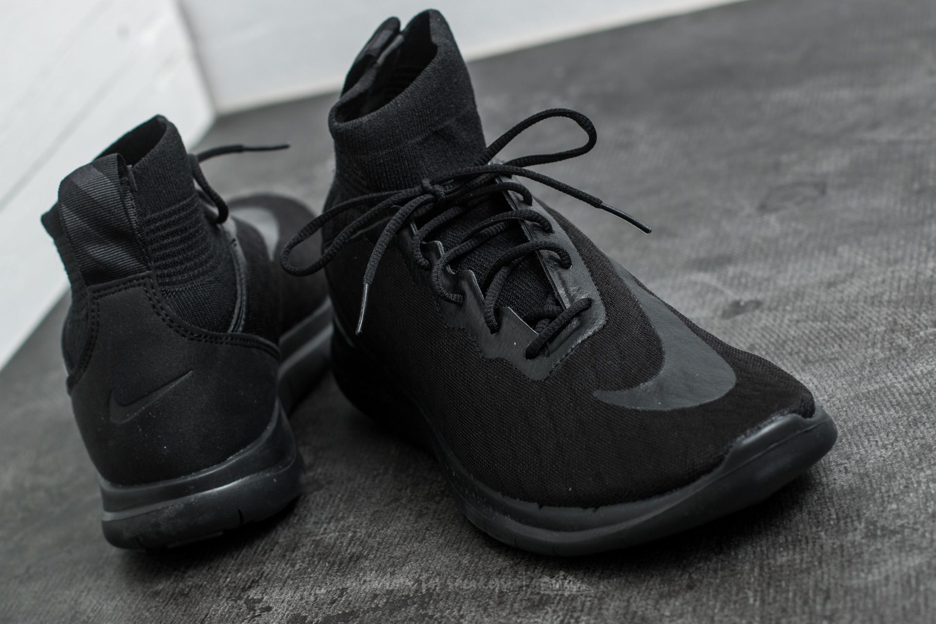 Мъжки кецове и обувки Nike Free Hypervenom 3 Flyknit Black/ Black-Anthracite