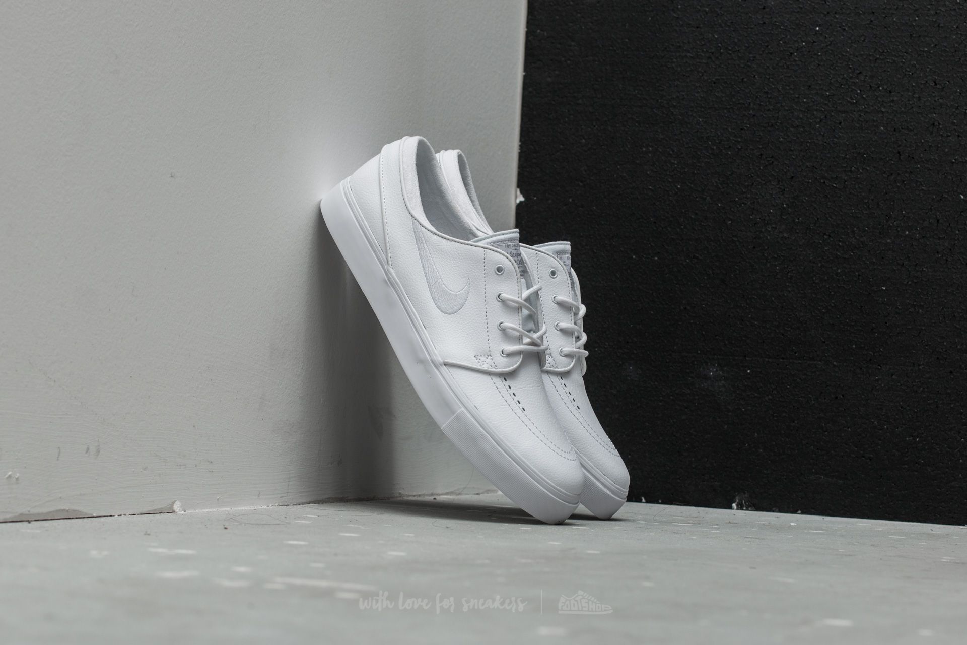 Miesten kengät Nike Zoom Stefan Janoski L White/ White- Wolf Grey