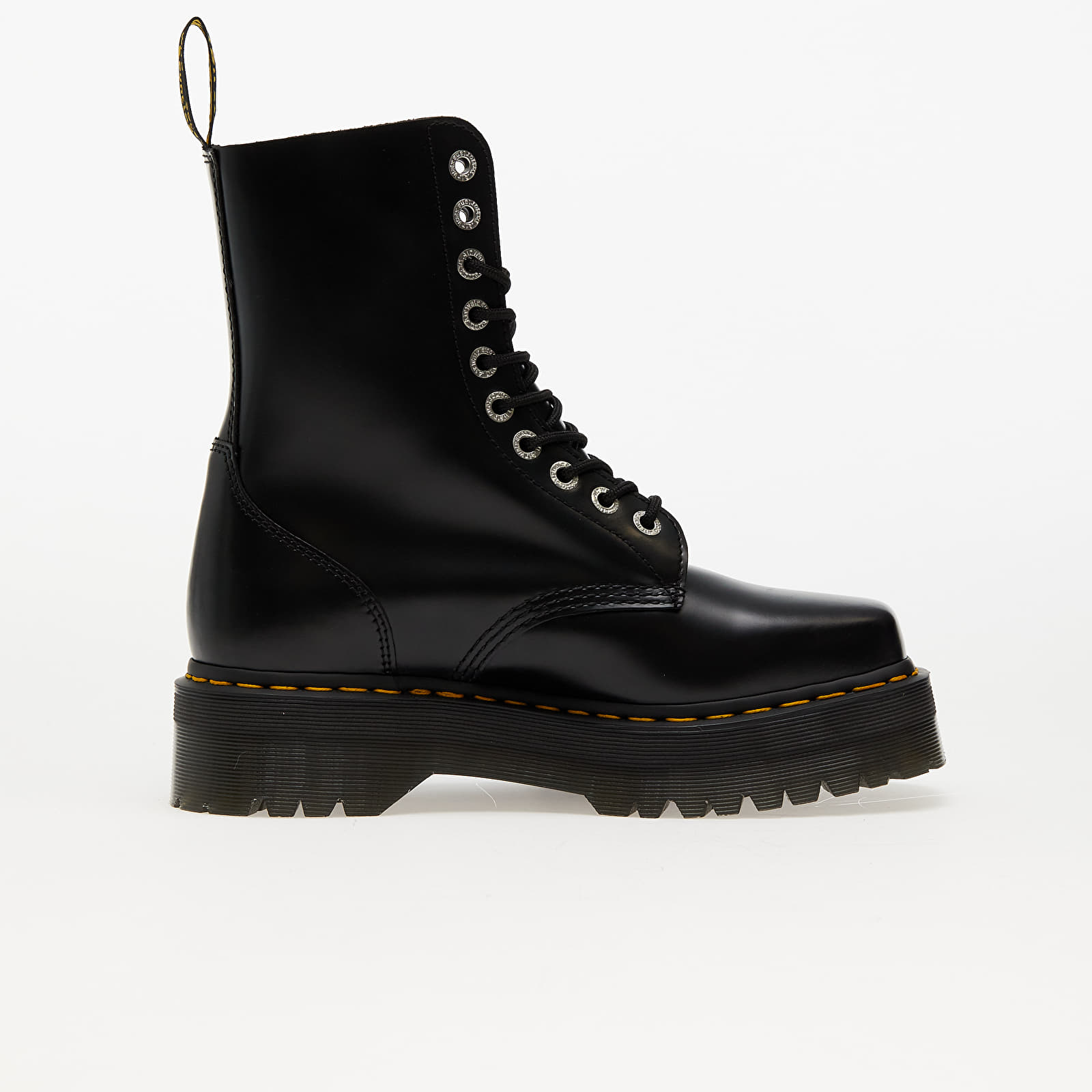 Men's shoes Dr. Martens 1490 Quad Squared Black Polished Smooth