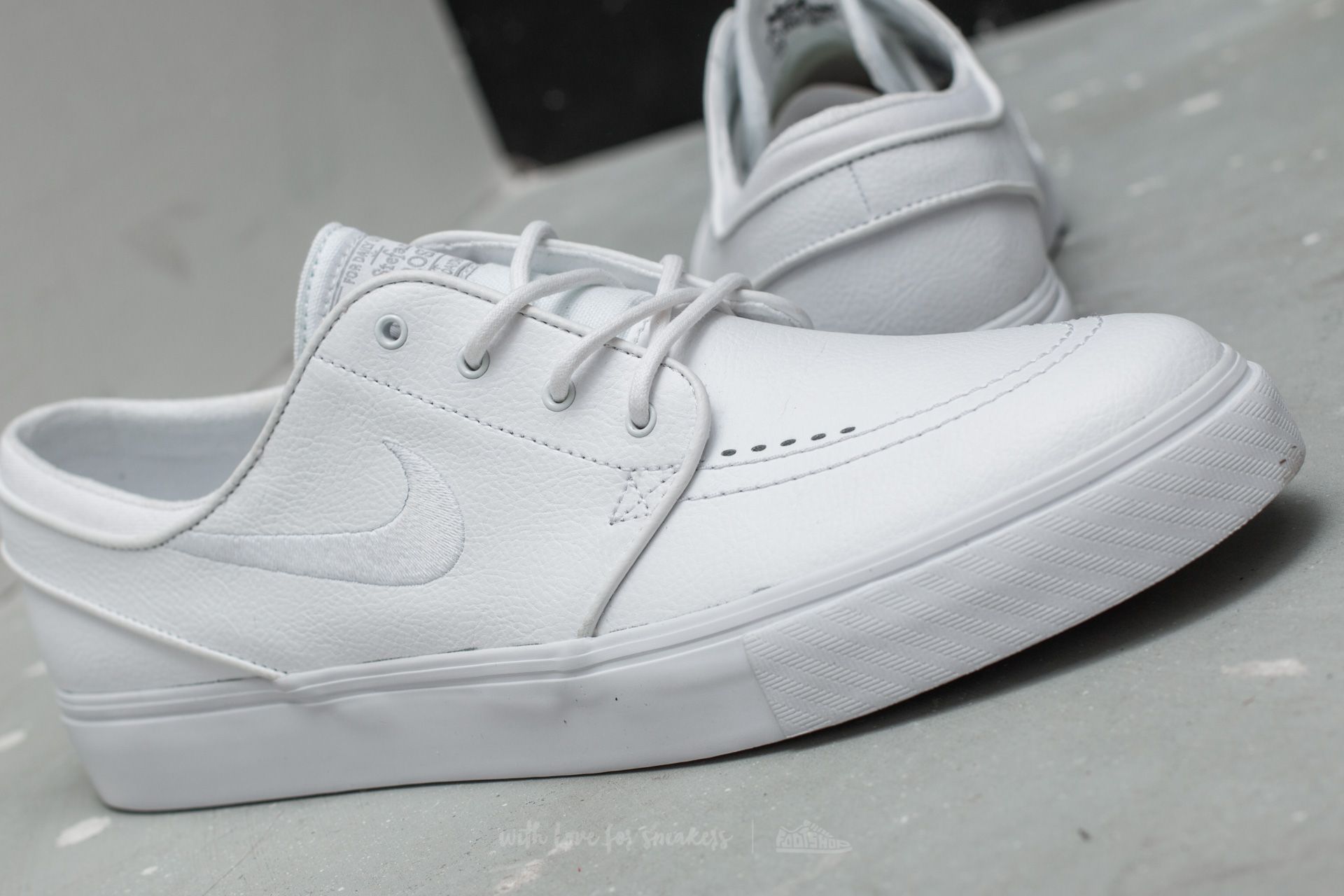 Herren Sneaker und Schuhe Nike Zoom Stefan Janoski L White White Wolf Grey Footshop