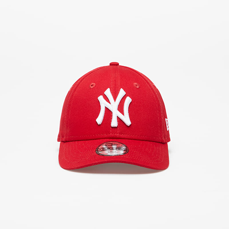 Casquette New Era K 9Forty Child Adjustable Major League Baseball Basic New York Yankees Cap Scarlet/ White