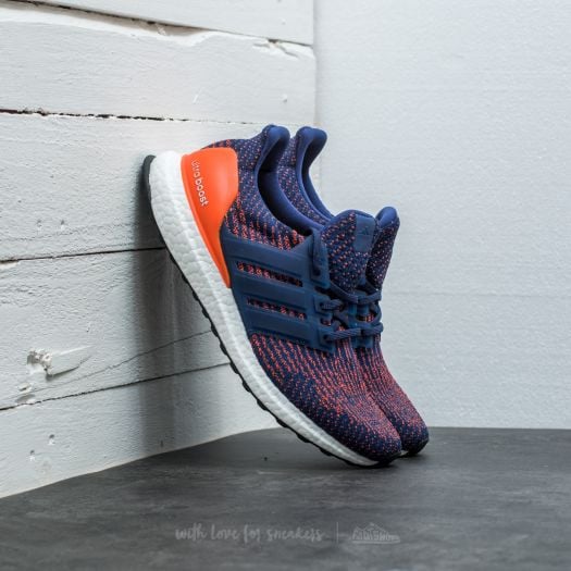 Ultra boost blue and orange on sale