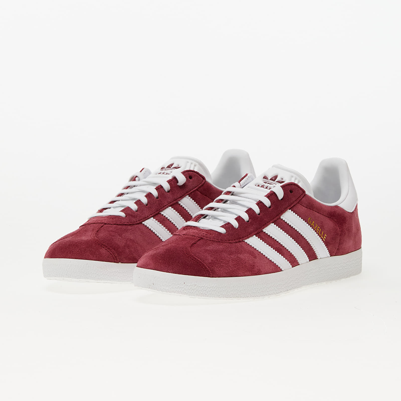 Férfi cipők adidas Gazelle Cburgundy/ Ftw White/ Gold Metalic