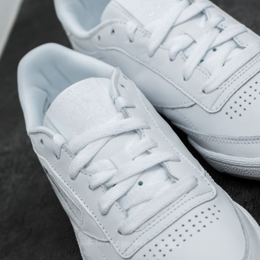 Reebok classic leather all white ice clearance