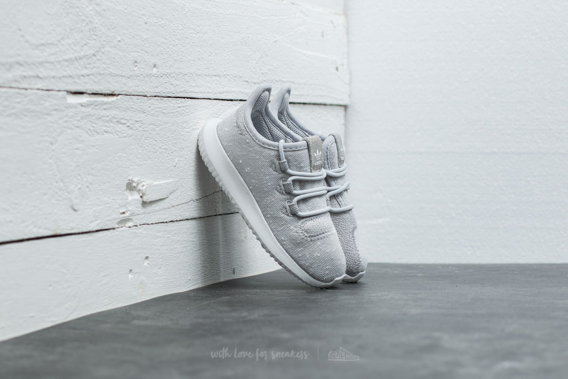 Gyerek sneakerek and cipők adidas Tubular Shadow I Grey Two/ Crystal White/ Crystal White