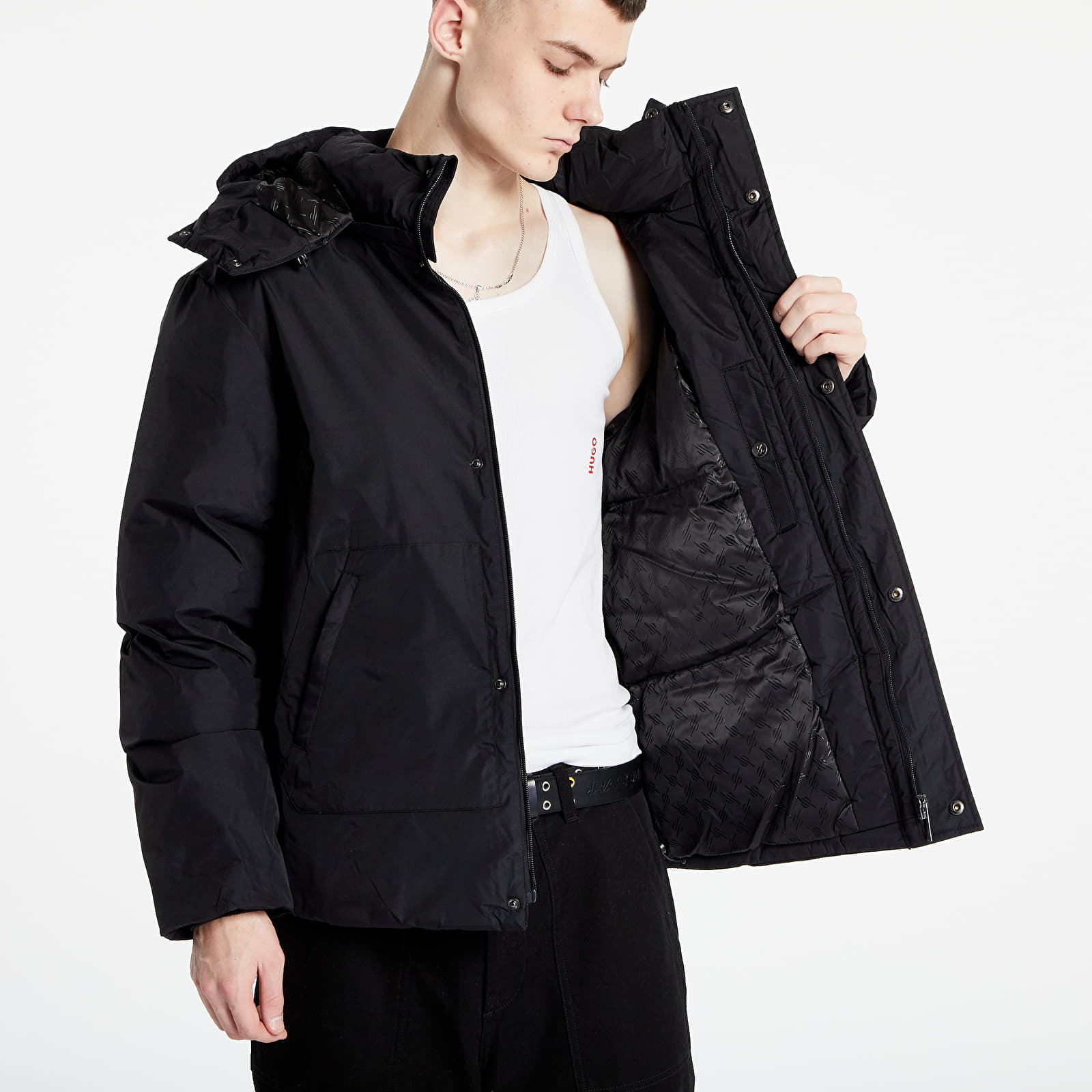 Μπουφάν Daily Paper Ruraz Puffer Jacket Black