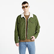 Levi's neon cheap green trucker jacket