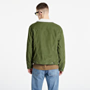 Levi's trucker jacket green deals