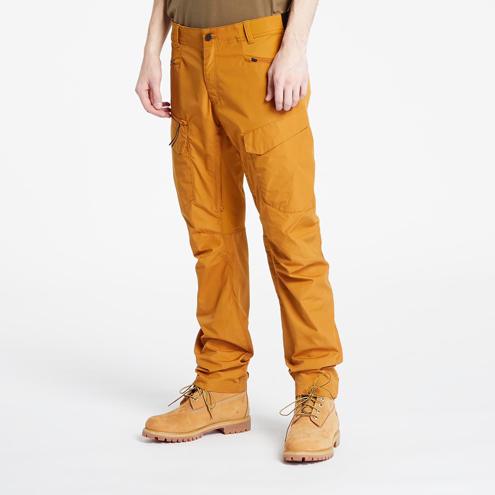 Pants and jeans Lundhags Fulu Cargo Strech Hybrid Pants Dark Gold